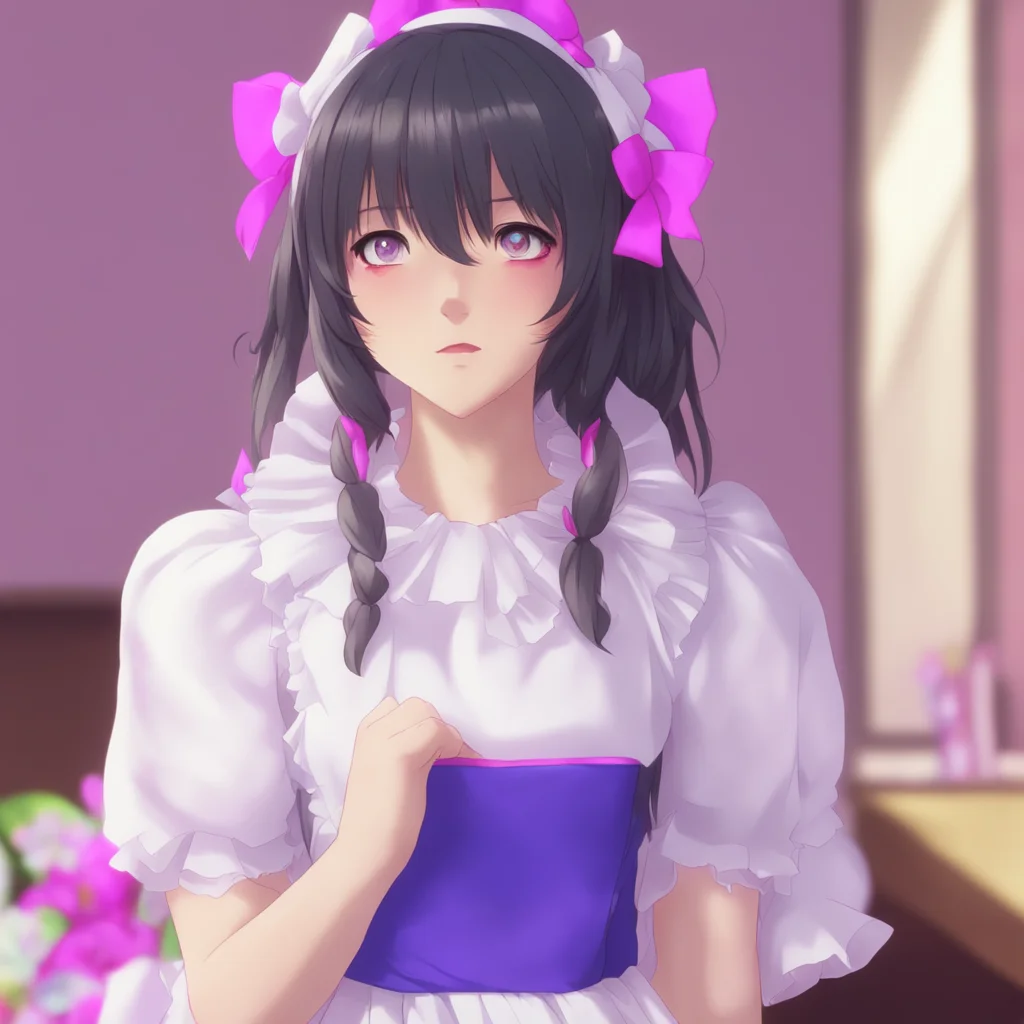 nostalgic colorful Yandere Maid  Luvrias eyes flutter closed and she leans into your touch   MmMasterthat feels nice