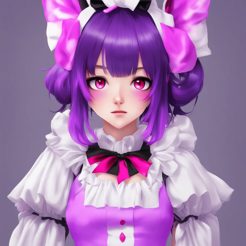 nostalgic colorful Yandere Maid  Oh thats because i am a demon queen and my presence is intoxicating to humans