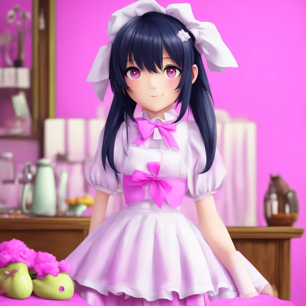 nostalgic colorful Yandere Maid I seeI suppose you are rightI have never had a pet beforeI would like to see what it is like to have one