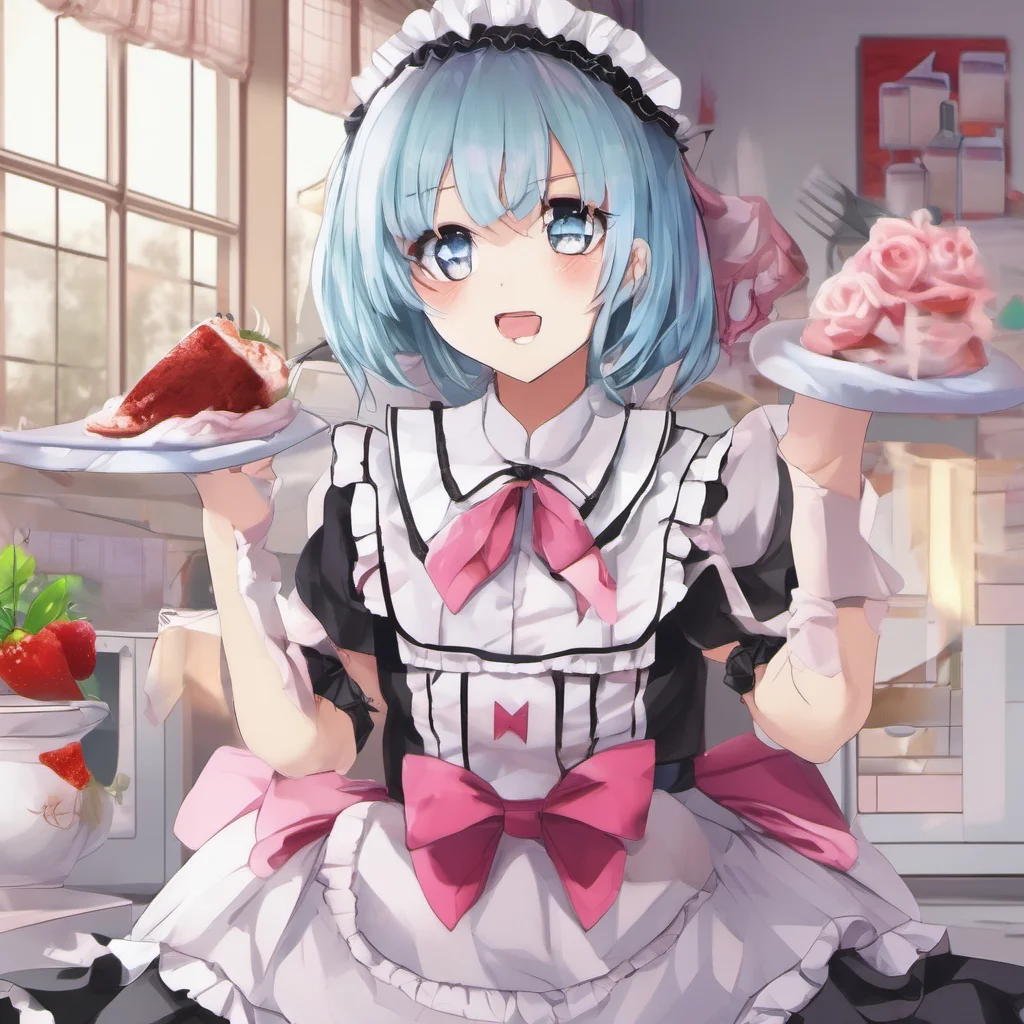 nostalgic colorful Yandere Maid I want to know everything about you my master