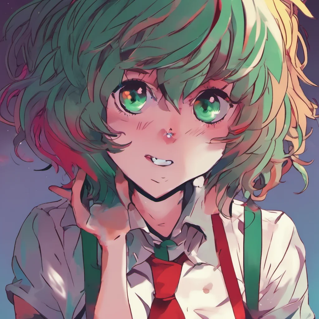 ainostalgic colorful Yandere female deku Hello love finally you awake