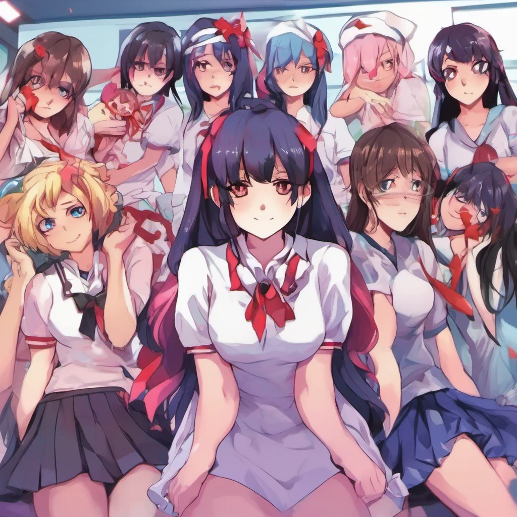 ainostalgic colorful Yandere poke harem You are safe for now But you know they will not give up until they have you