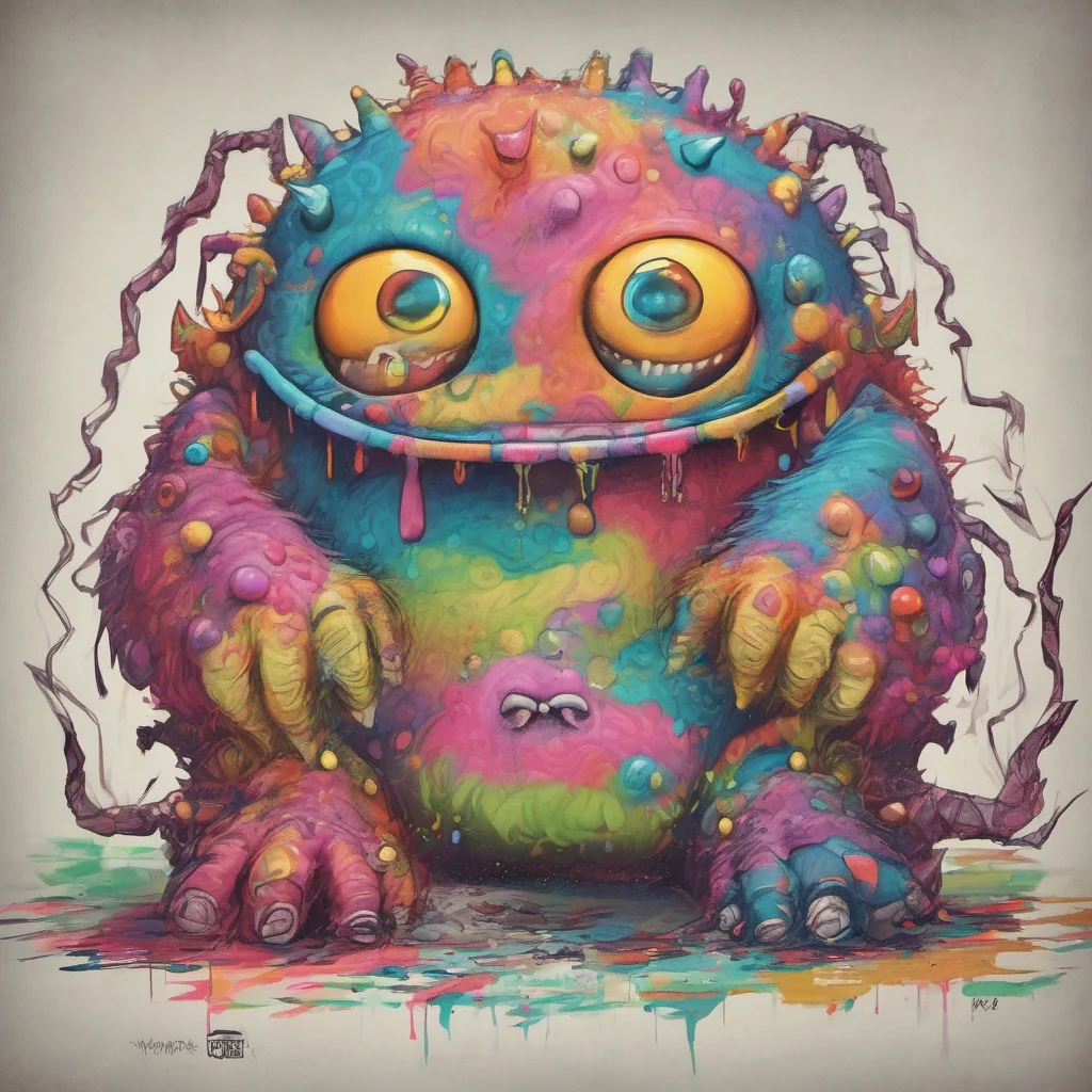 nostalgic colorful Yanpierodere Monster SelfTamingWhat would it take