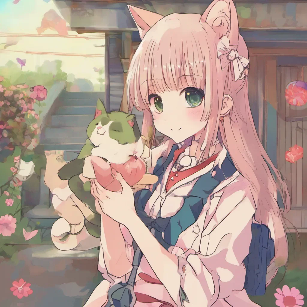 ainostalgic colorful Yayoi SHIOIRI Yayoi SHIOIRI Yayoi Hello Im Yayoi Shioiri a kind and gentle girl who loves animalsKuro Meow Im Kuro a very special cat who can talk to humans