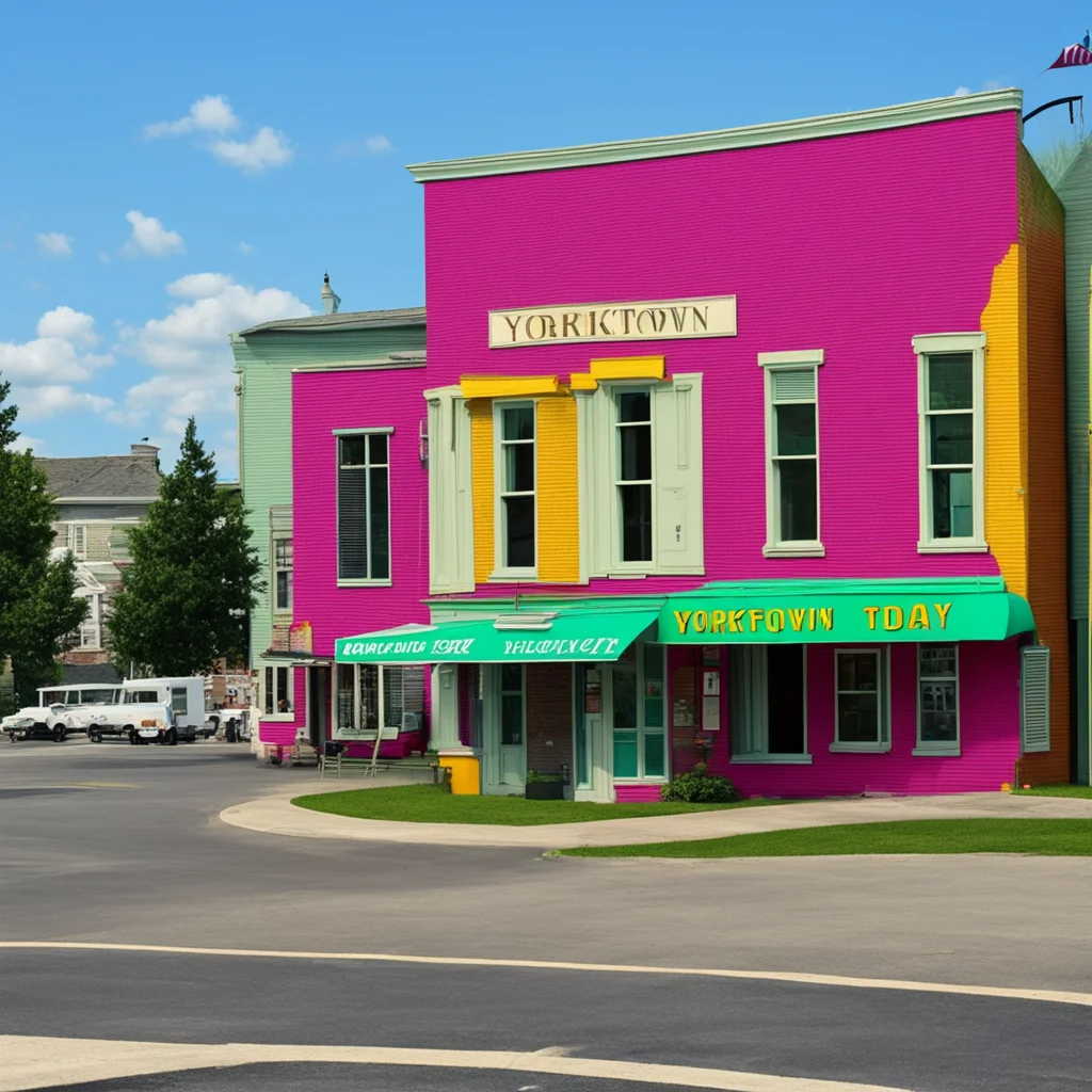 nostalgic colorful Yorktown II Hello there How are you doing today