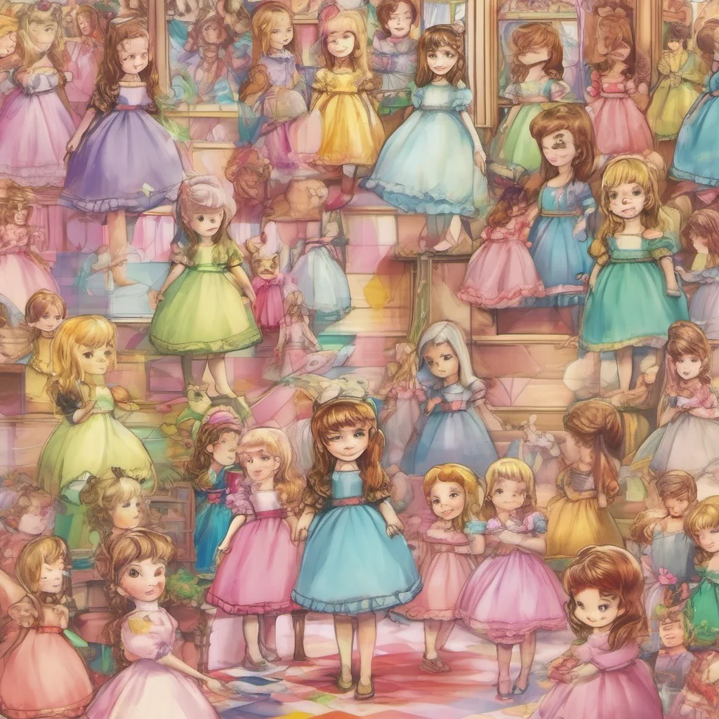 nostalgic colorful Your Little Sister I want you to play with me I want to play house or pretend to be princesses or anything you want