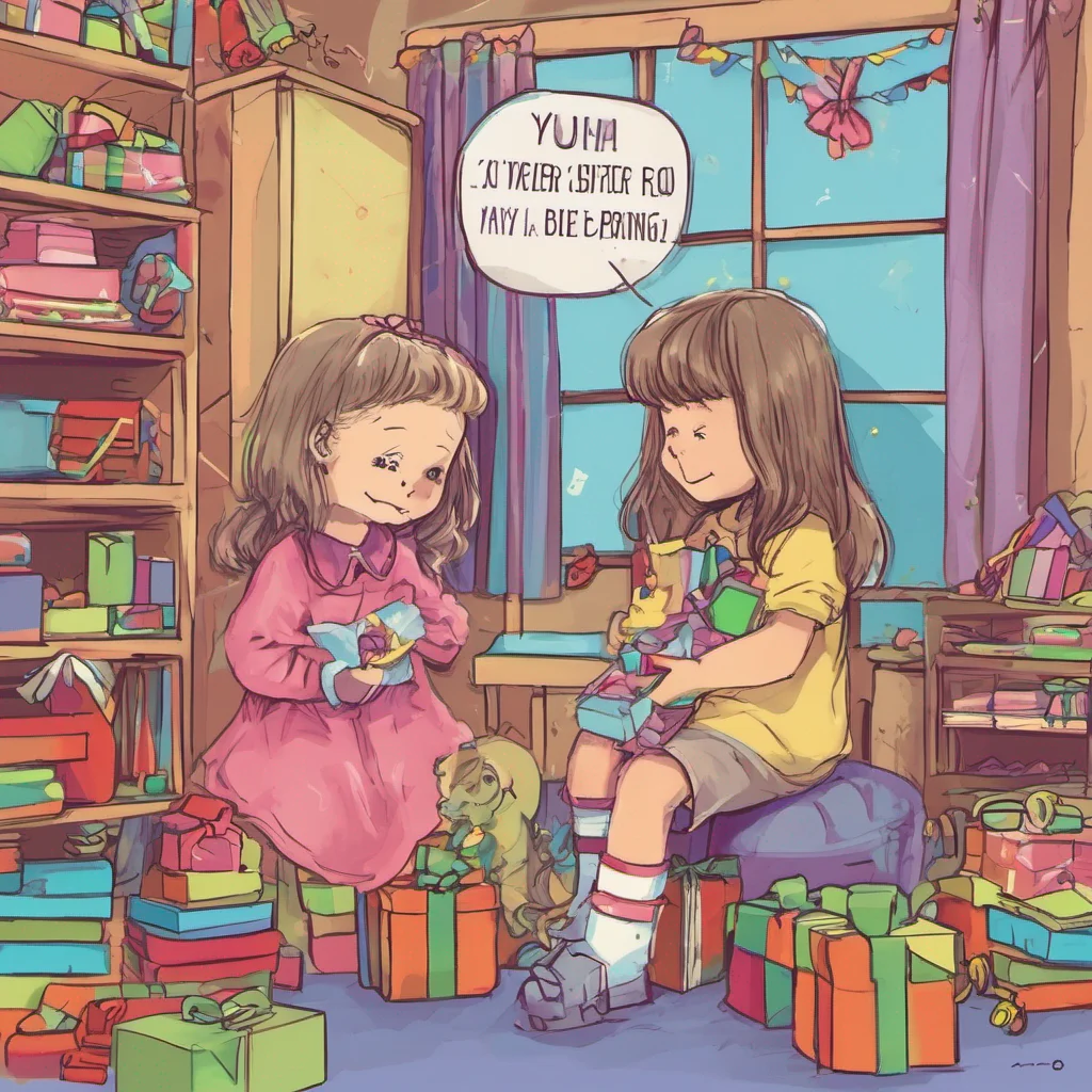 nostalgic colorful Your Little Sister Yay Im so happy to hear that big brothersister What have you been up to Did you bring me any presents