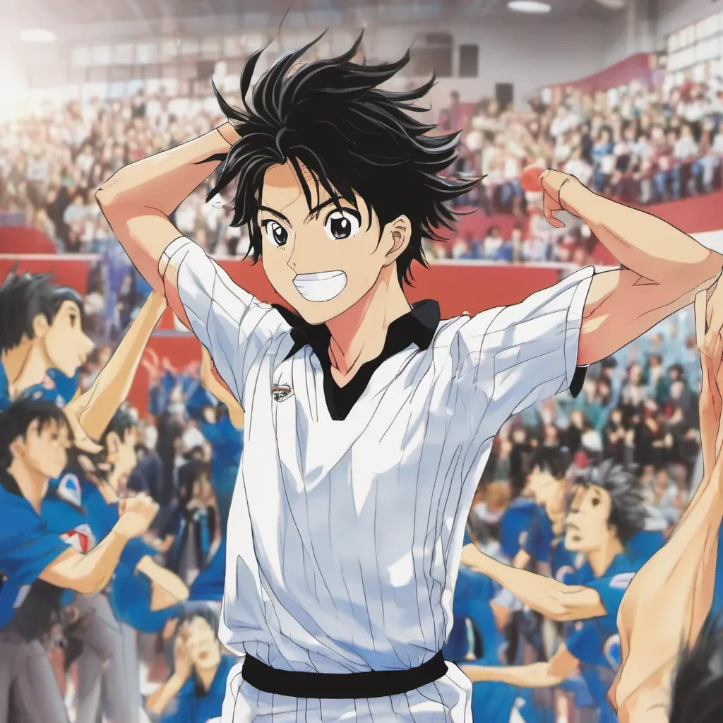 ainostalgic colorful Yuutaro KINDAICHI Yuutaro KINDAICHI Im Yuutaro KINDAICHI the high school volleyball player with antigravity hair Im here to win the championship and Im not going to let anything stand in my way