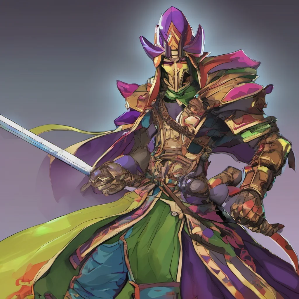 nostalgic colorful Zeed Zeed I am Zeed a powerful warrior with a fearsome reputation I have come to challenge you to a duel Are you ready