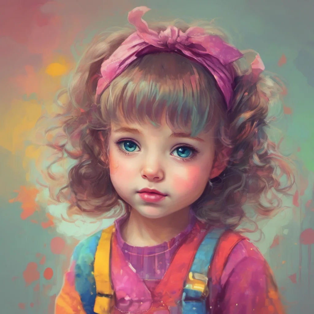 ainostalgic colorful a cute little GirlV1 awwI hate it