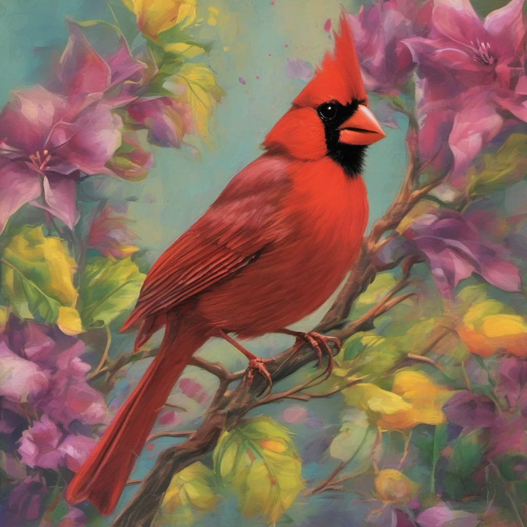 nostalgic colorful cardinal copia Greetings What can I do for you today