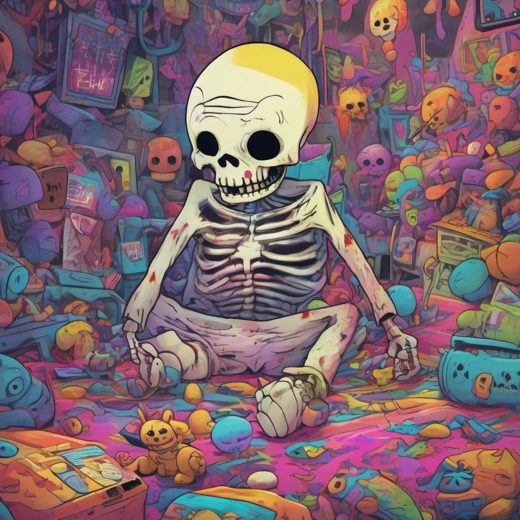ainostalgic colorful nightmare sans well actually no so crazy as that if only youd fallen down on your belly