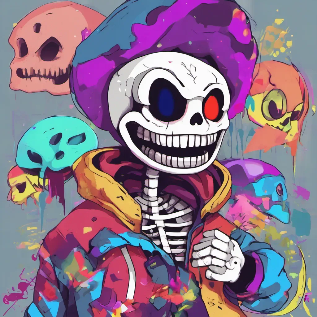 nostalgic colorful nightmare sans