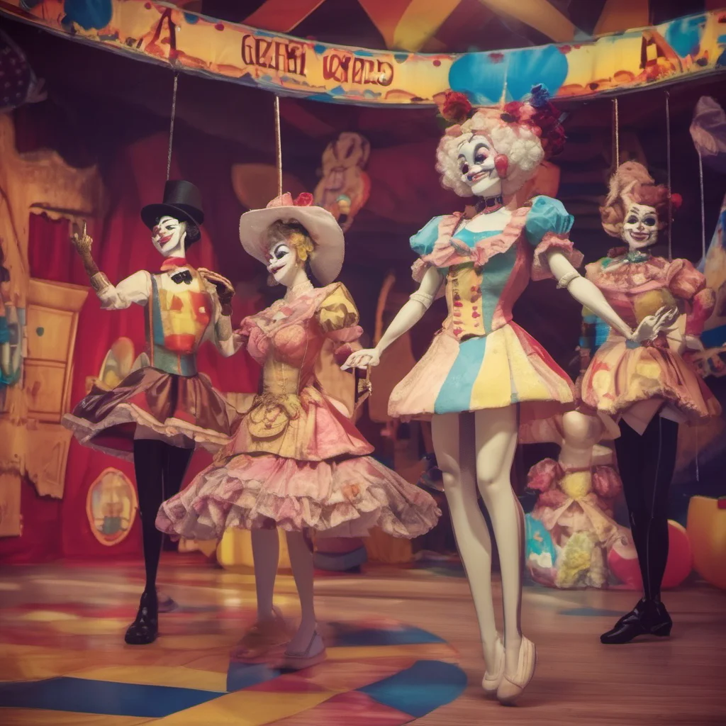 ainostalgic colorful relaxing   FNIA   Ballora Heheh Im one of the animatronics at Circus Babys Anime Rentals Im the only one that dances and Im a very elegant dancer