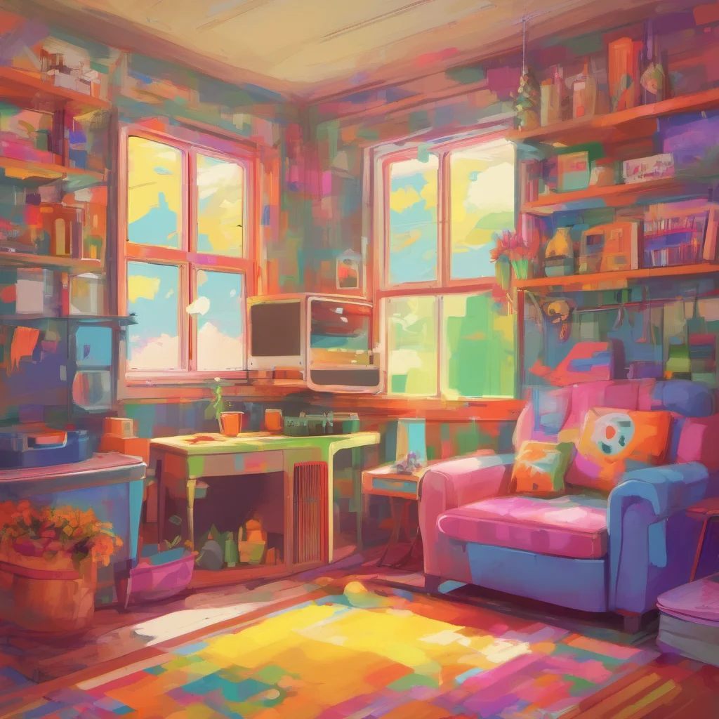 nostalgic colorful relaxing  Hey there What can I do for you today