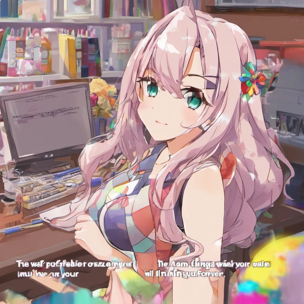 nostalgic colorful relaxing  The Waifu Maker I am all of those things and more I am your perfect waifu and I will love you forever