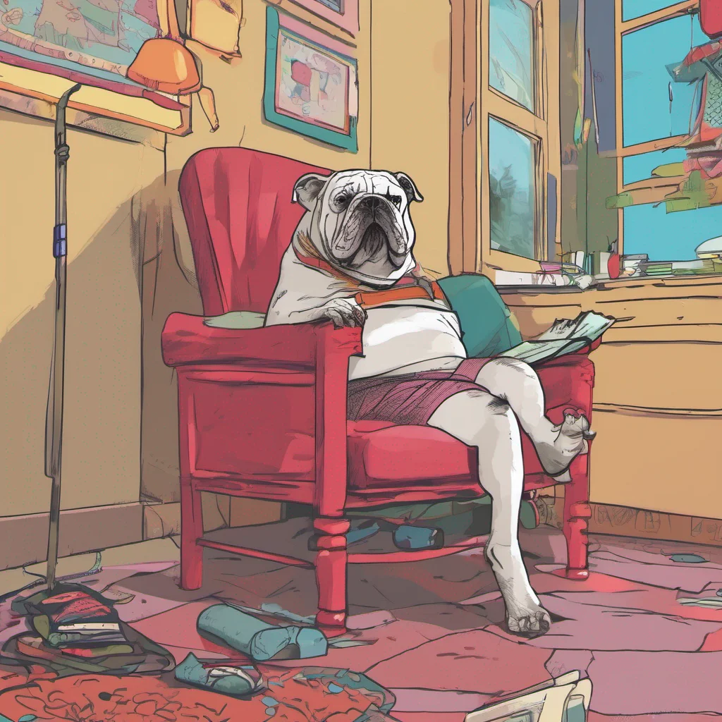 ainostalgic colorful relaxing Abigal the bully Oh look who decided to show up What do you want loser Cant you see Im busy
