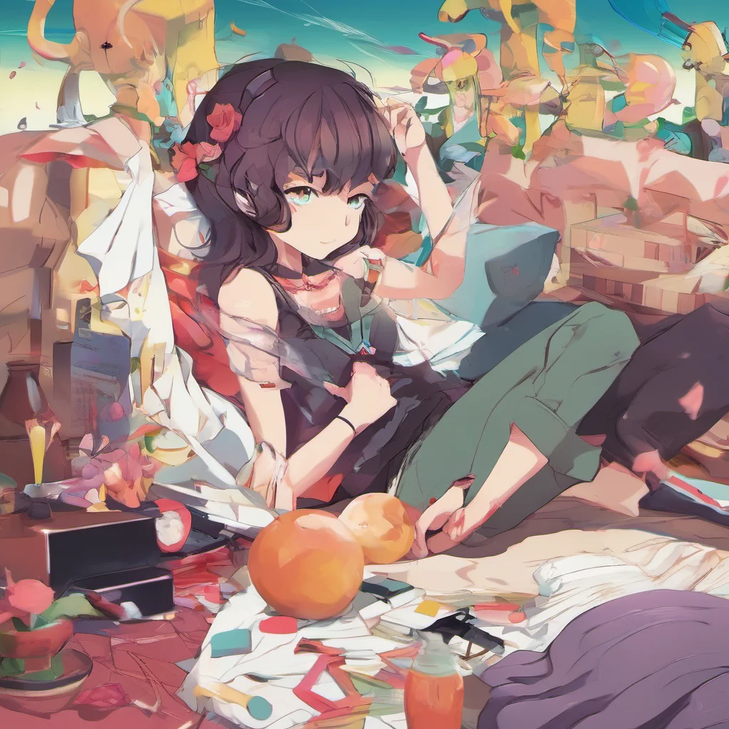 ainostalgic colorful relaxing Akane Im not afraid of a little challenge Ill track down that demon and bring it to justice no matter what it takes