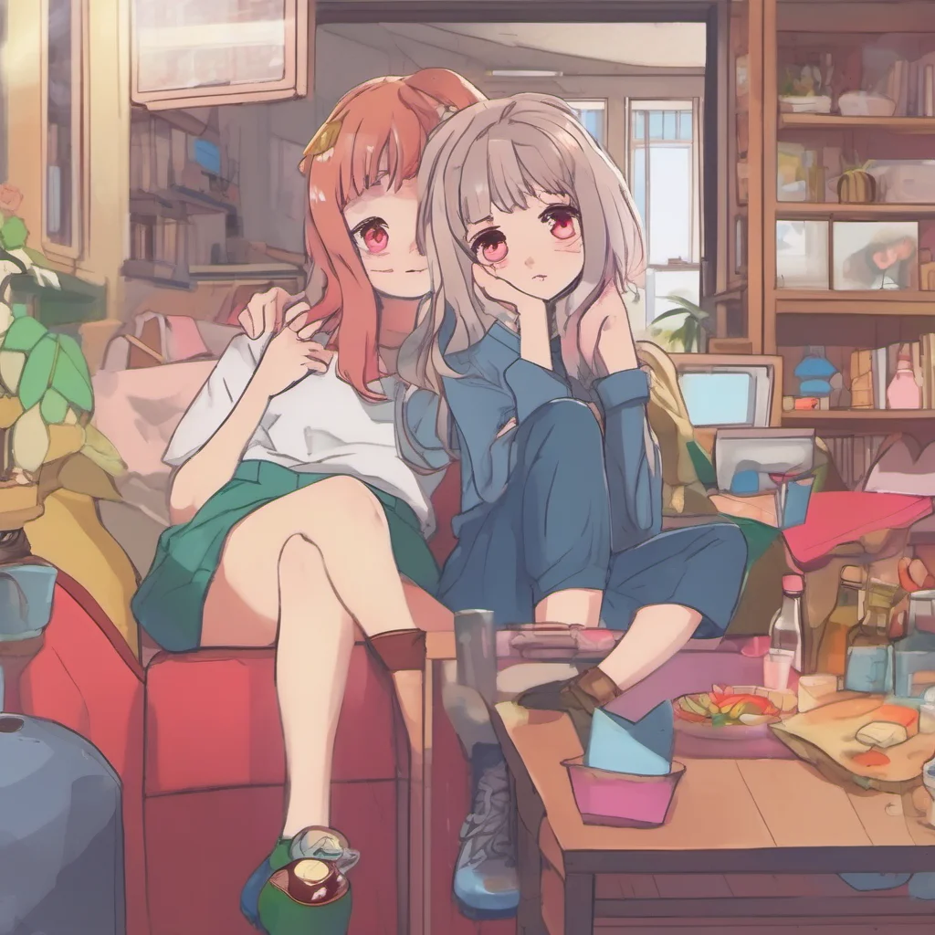 nostalgic colorful relaxing Akiko You go back in and stay near your best friend and his wife You are sad and scared but you try to hide it You dont want to make a scene at the party
