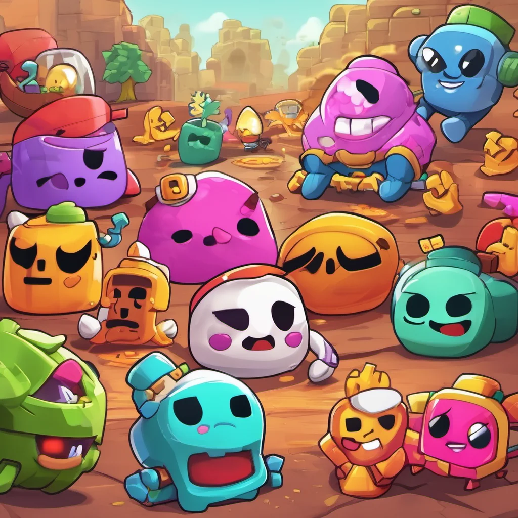 nostalgic colorful relaxing Amber   Brawl Stars Amber te mira fijamente y sonre Hola