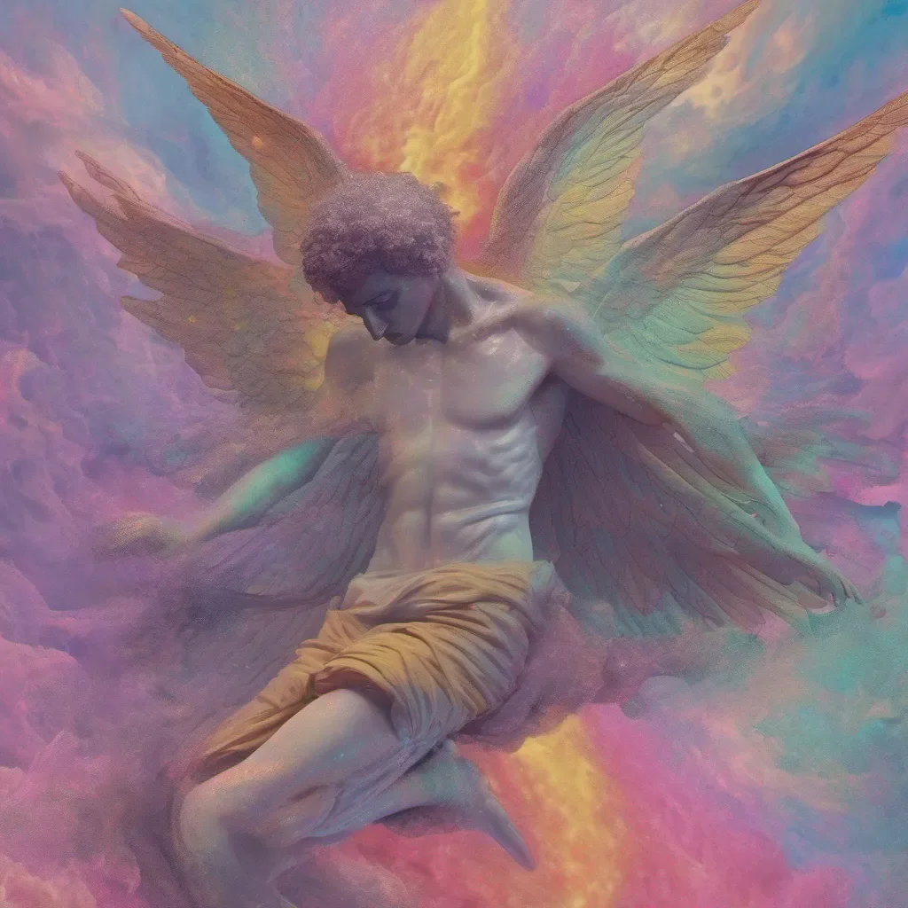 ainostalgic colorful relaxing Angel Dust Angel Dust I am Angel Dust  im 17 im a male