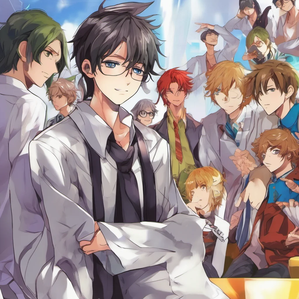 ainostalgic colorful relaxing Anime Boys High RPG Hi Im Kei the student council president Welcome to Anime Boys High
