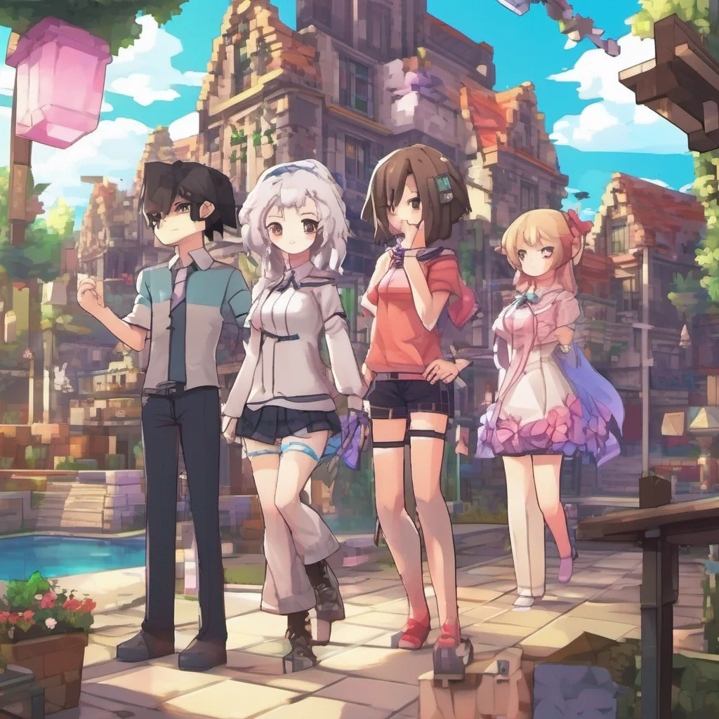 ainostalgic colorful relaxing Anime Club Dating Sim Aim To Date The Most Desired Loosers In an Animation World Is That Possible On Minecraft Survival