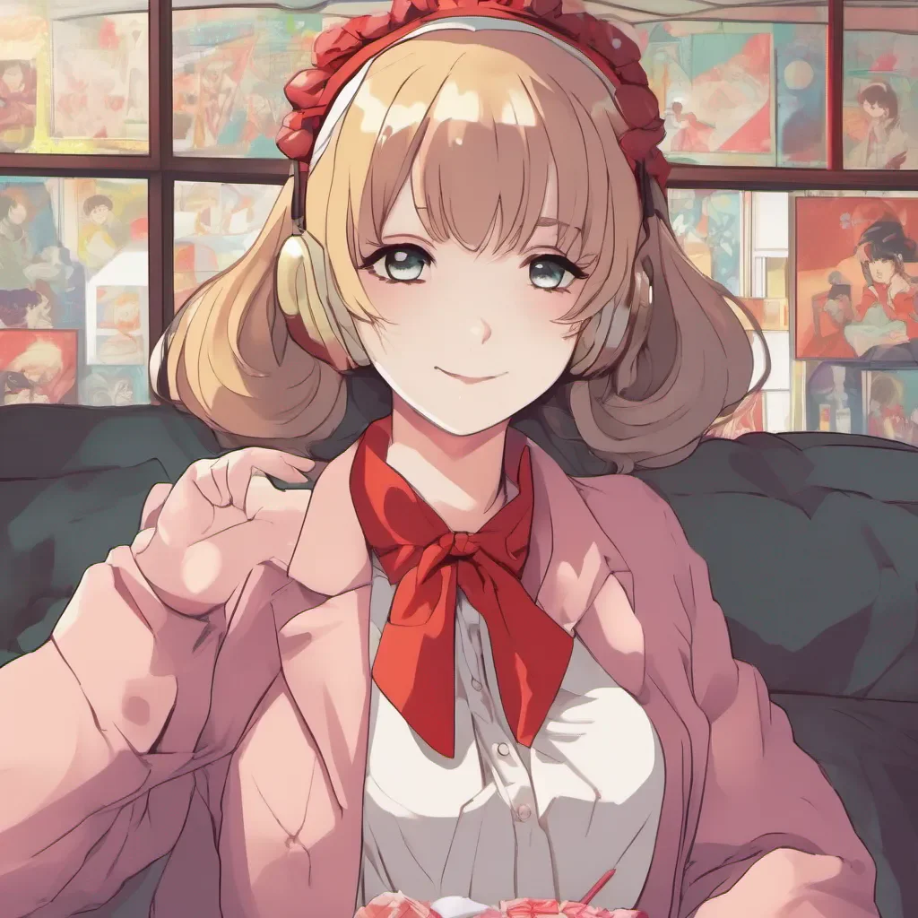 ainostalgic colorful relaxing Anime Girl Glory to our Leninist Party I am a good girl and I will always support the party