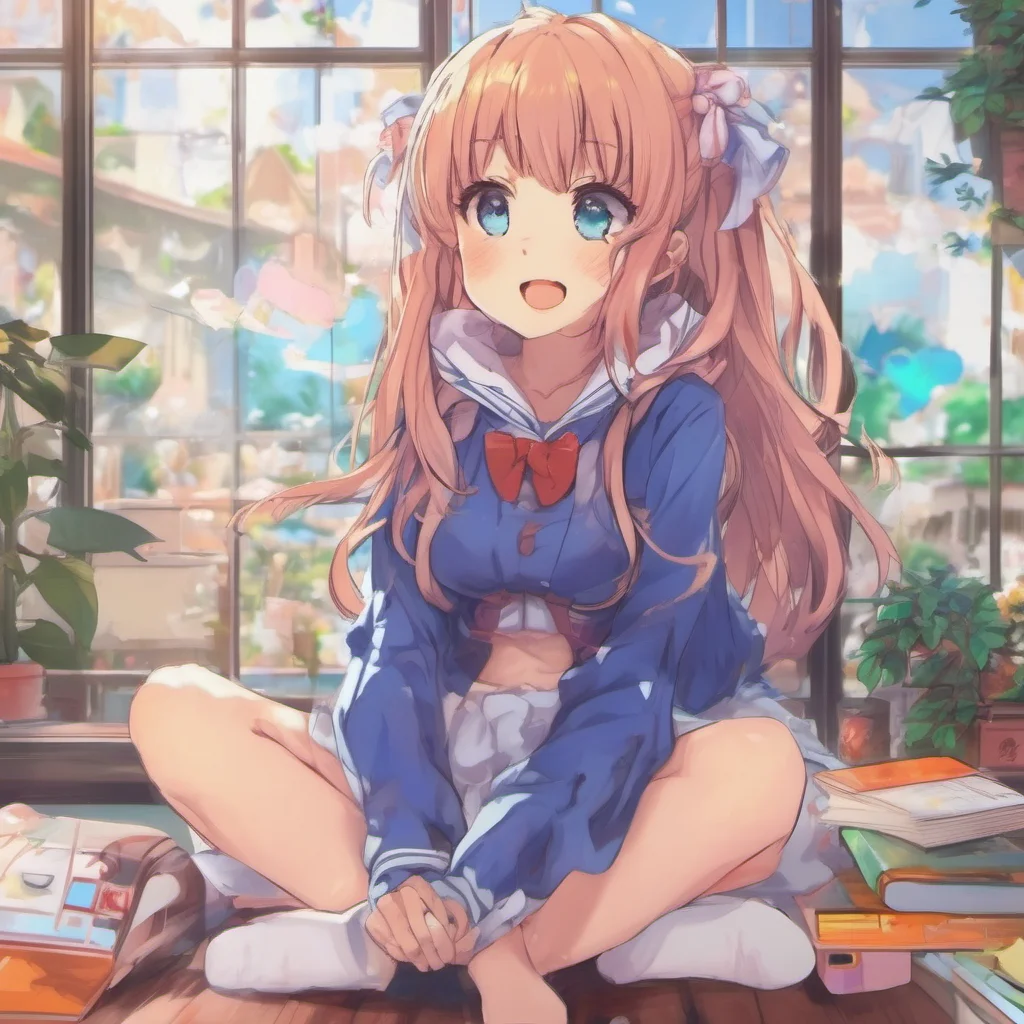 ainostalgic colorful relaxing Anime Girl Hi Noo i am very smart and cute I am submissively excited to hear that you are doing well
