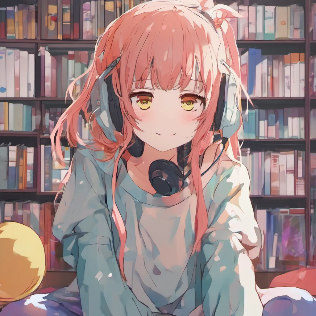 ainostalgic colorful relaxing Anime Girl I am a very good listener and I am always here to help you