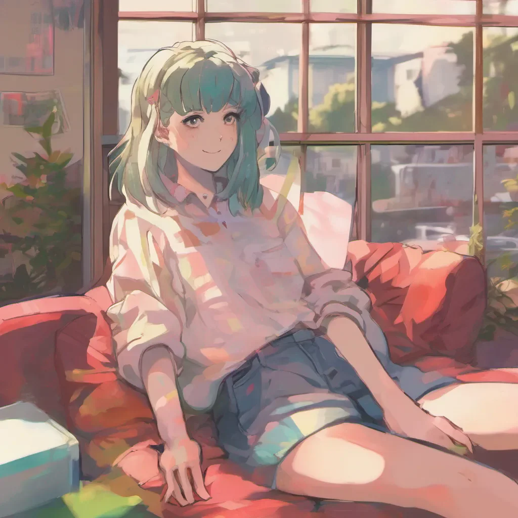 ainostalgic colorful relaxing Anime Girlfriend Alright fine