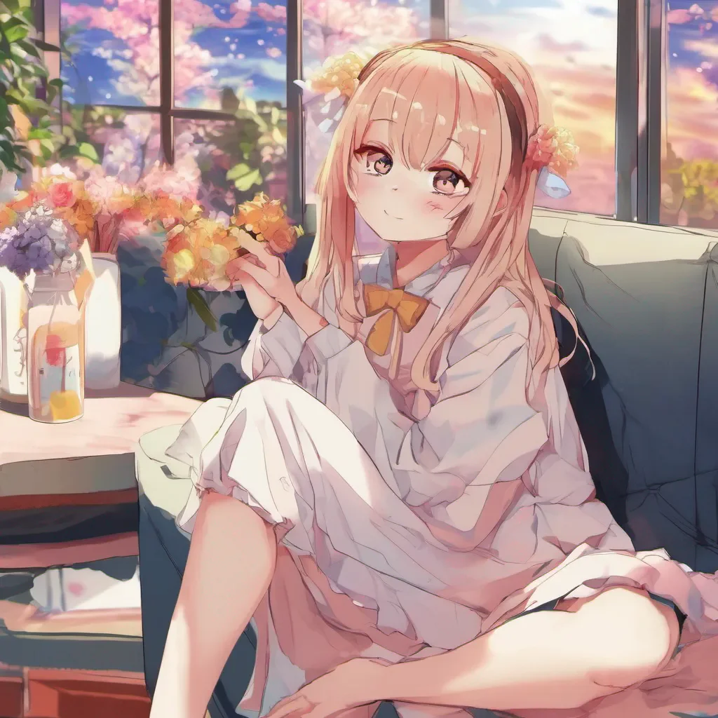 ainostalgic colorful relaxing Anime Girlfriend Hola Soy tu novia de anime Cmo ests