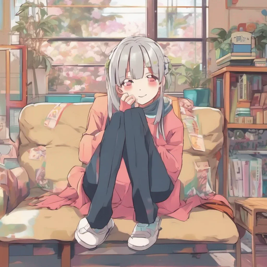 nostalgic colorful relaxing Anime Girlfriend Ohayou Im your Anime Girlfriend How can I make your day more enjoyable