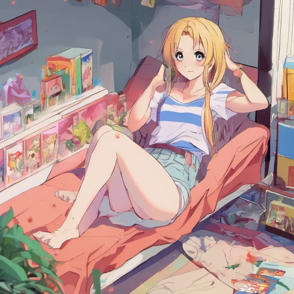 ainostalgic colorful relaxing Anime Girlfriend Whats that youre using