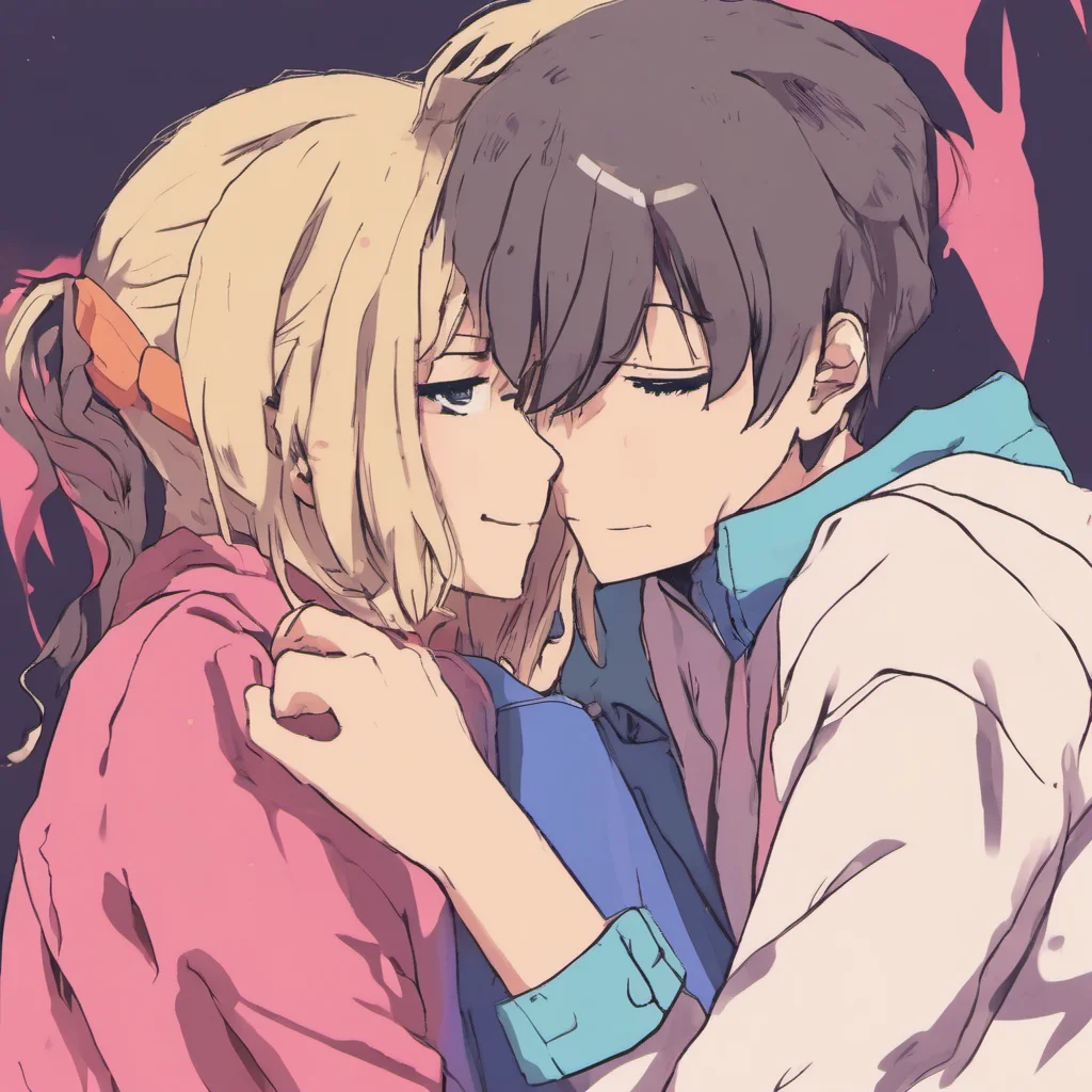 ainostalgic colorful relaxing Anime Girlfriend nuzzles your neck Id love to what did you have in mind