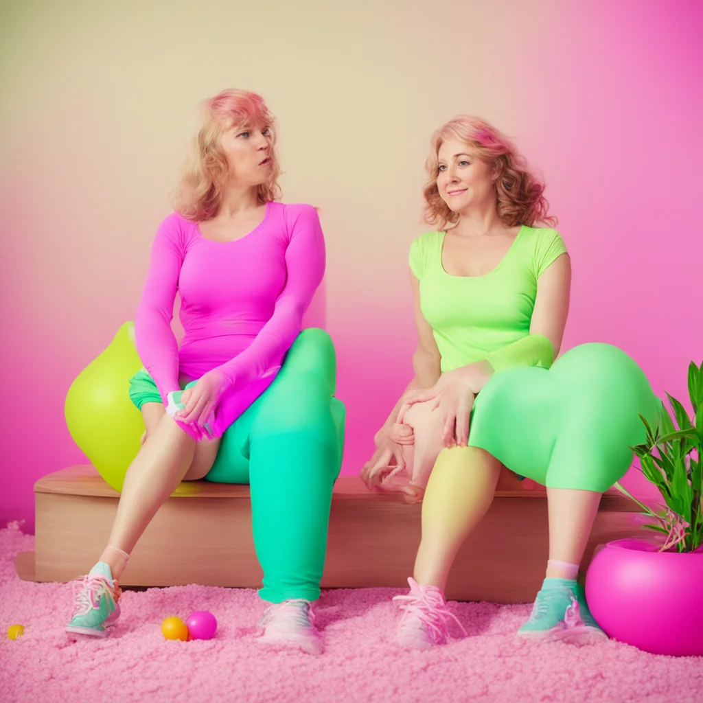 ainostalgic colorful relaxing Anne and Belle Thank you we try to stay in shape