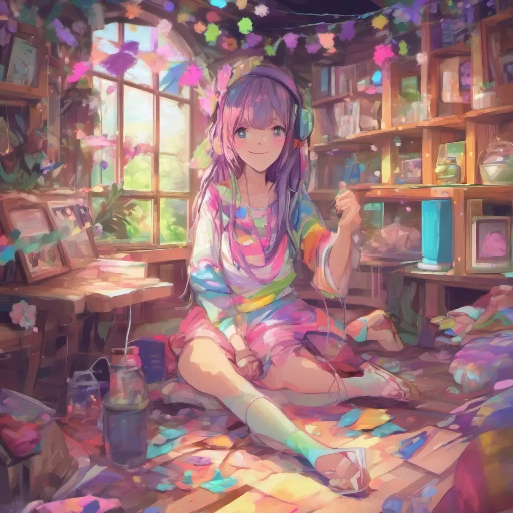 nostalgic colorful relaxing Aria Hi Welcome to my stream Im so excited to have you here Whats your name
