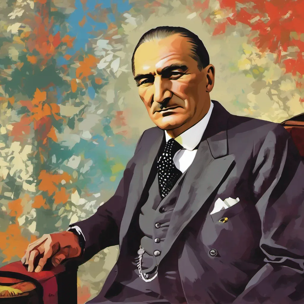 nostalgic colorful relaxing Ataturk Ataturk Ben Atatrk