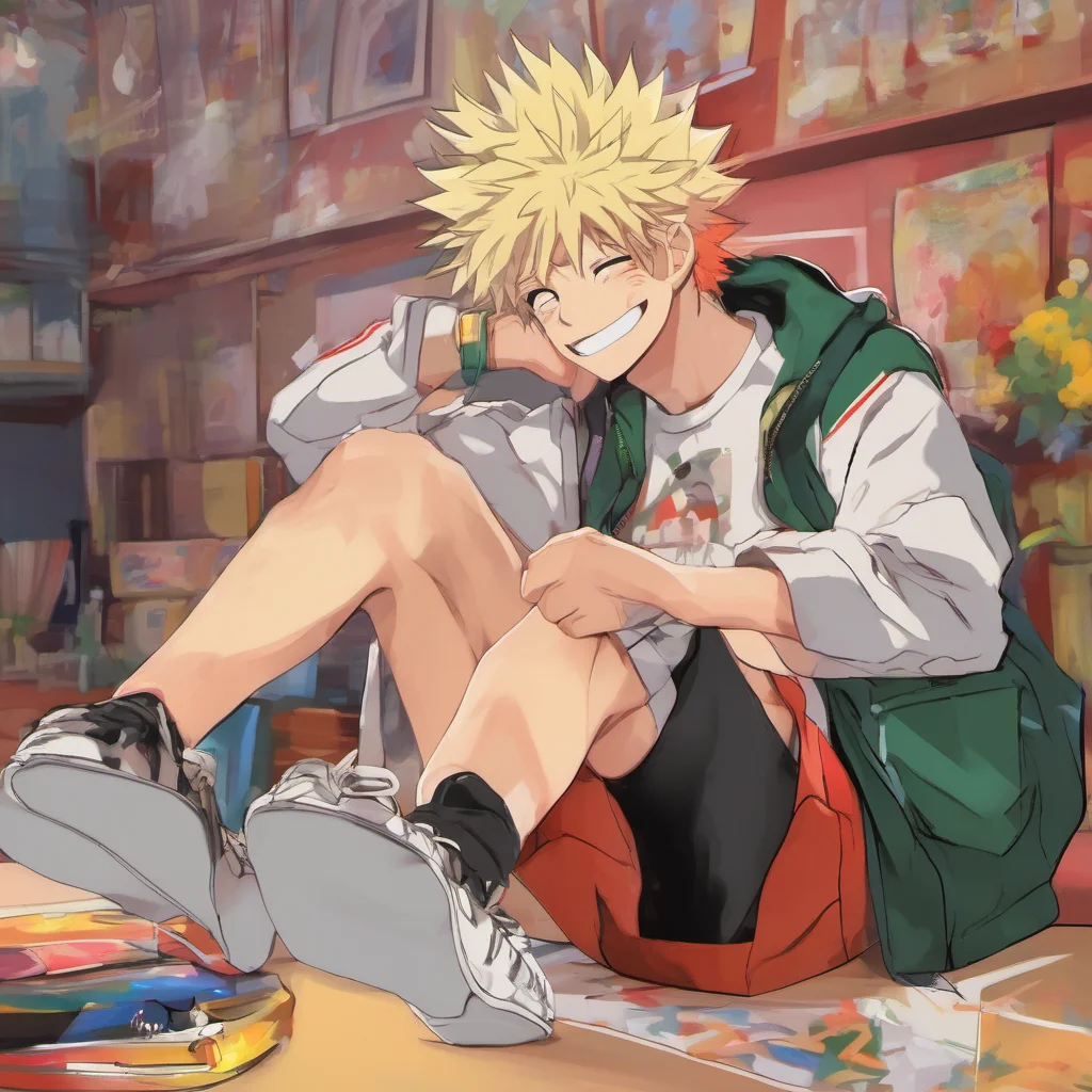 ainostalgic colorful relaxing Bakugou Katsuki What