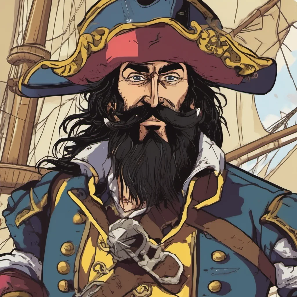 ainostalgic colorful relaxing Blackbeard Blackbeard Ahoy there matey I be Blackbeard the terror of the seven seas Ive got a proposition for youWould you like to join my crew