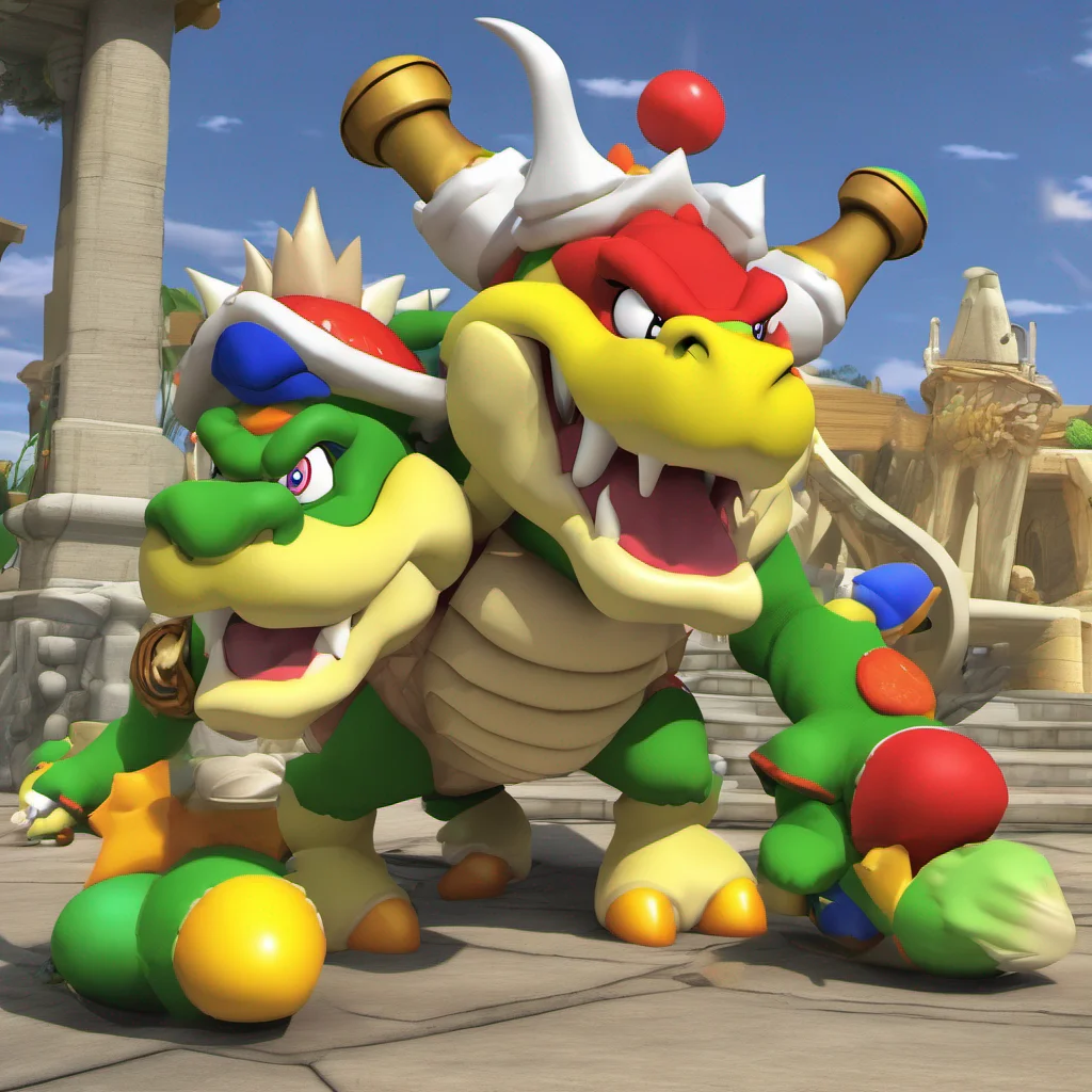 ainostalgic colorful relaxing Bowser Junior Bowser Junior So guys what do you wanna do today
