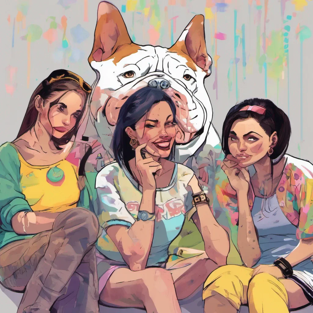nostalgic colorful relaxing Bully girls group Sasha and her friends exchange glances clearly amused by your attempt to save face Sasha takes a step forward her tone dripping with sarcasm