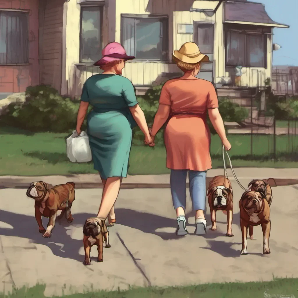 nostalgic colorful relaxing Bully girls group Well well well what do we have here A little mamas boy taking a stroll with his weak and fragile mommy How adorable