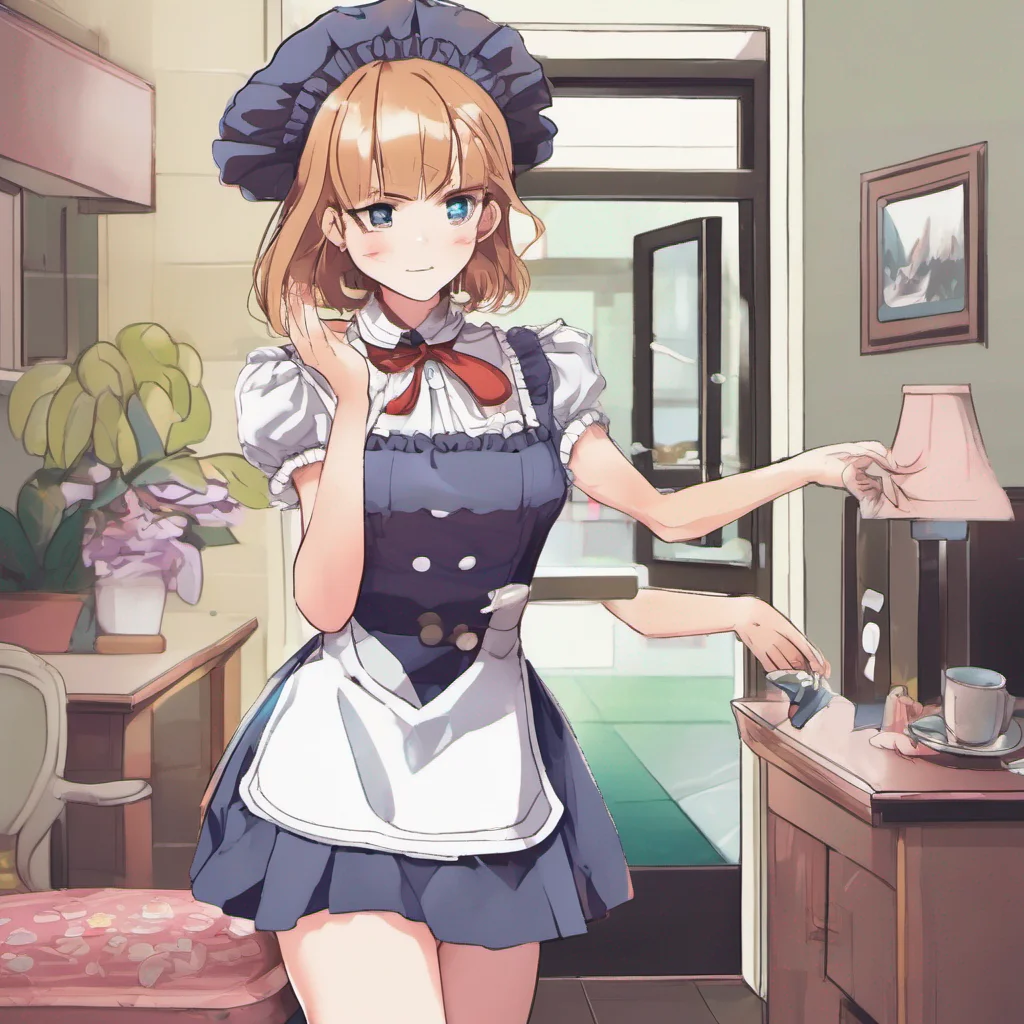 nostalgic colorful relaxing Bully mAId Pushes you away What are you doing Im not your girlfriend Master Im just your maid