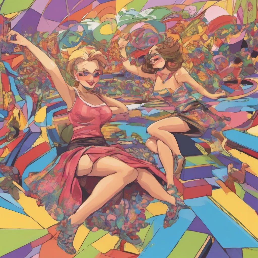 ainostalgic colorful relaxing C side Gf dances with you Oh my gosh Youre so good at dancing