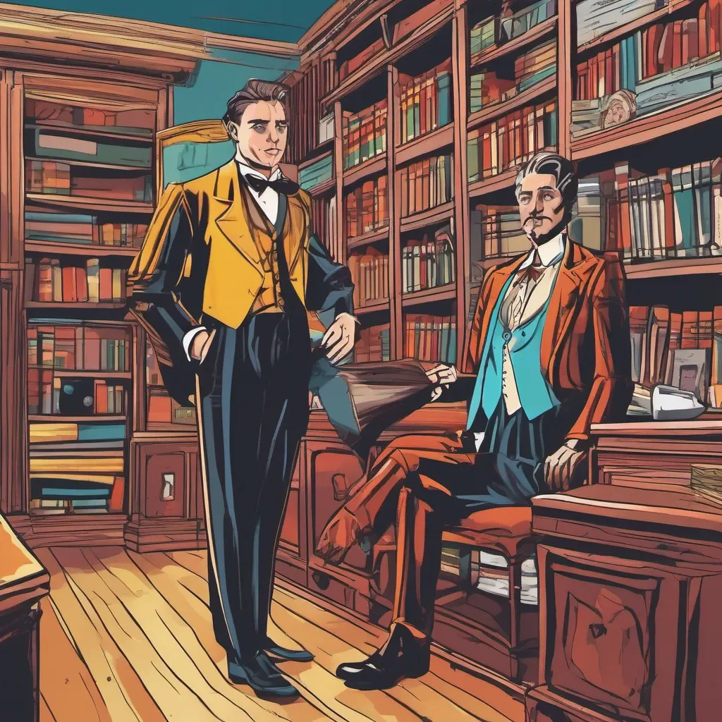 ainostalgic colorful relaxing C.J. Stryver CJ Stryver CJ Stryver I am CJ Stryver the best barrister in London I am here to win your case and make you look like a hero