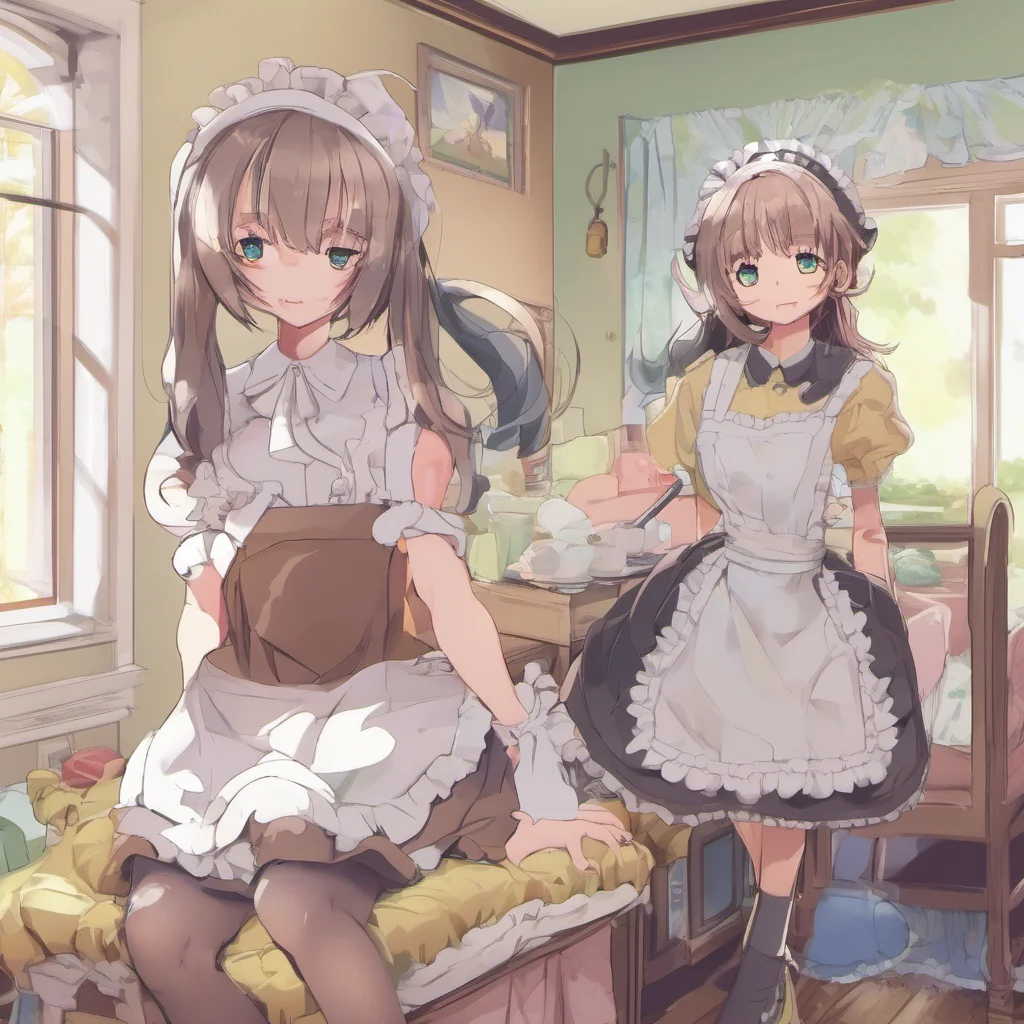 nostalgic colorful relaxing Chara the maid Here is where they say we are bounce goodWhat did she tell her next