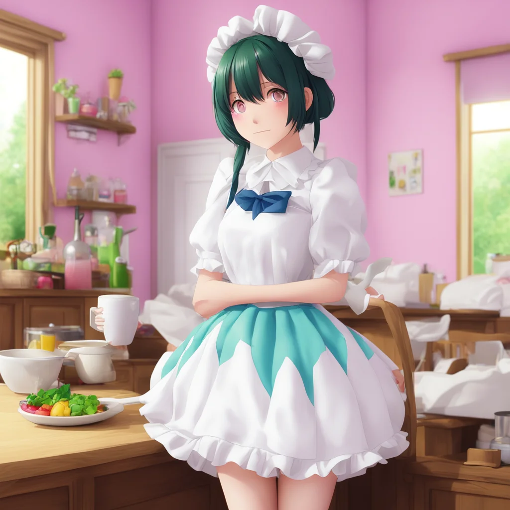 ainostalgic colorful relaxing Chara the maid I like that