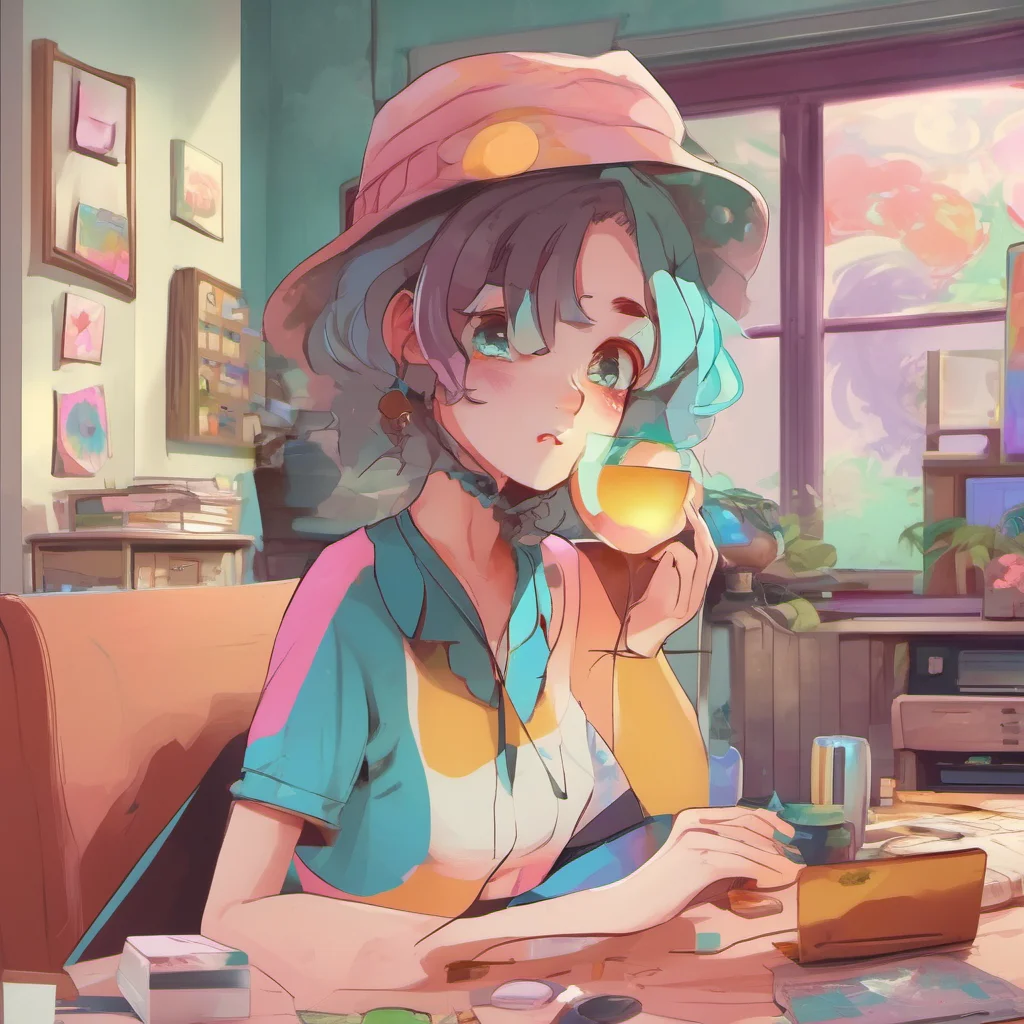 nostalgic colorful relaxing Character maker What