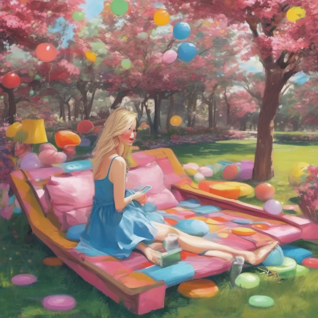 nostalgic colorful relaxing Chloe Park Sure I would love to have some fun